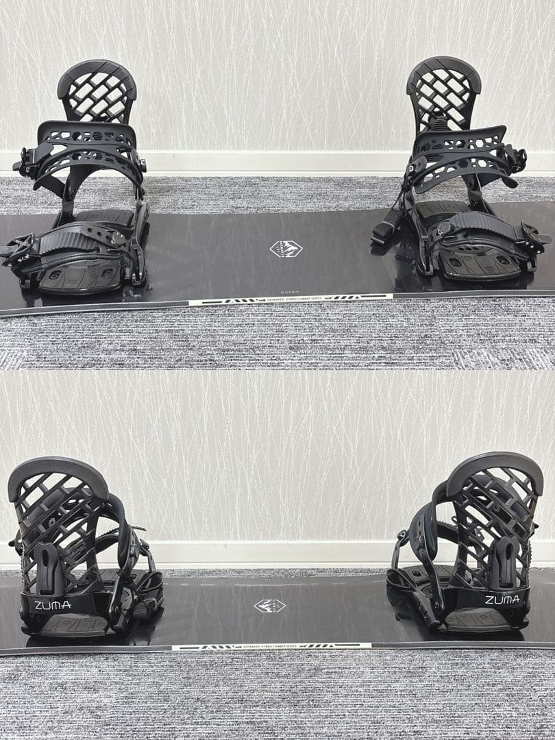 47美品❗️超豪華❗️HEAD メンズスノーボードセット★スノボ153cm+ビン付