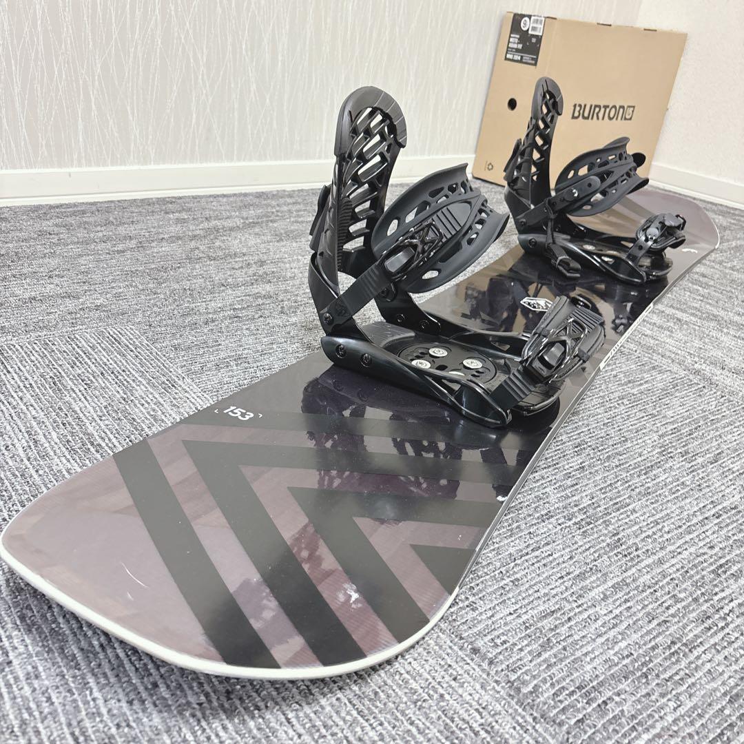 47美品❗️超豪華❗️HEAD メンズスノーボードセット★スノボ153cm+ビン付