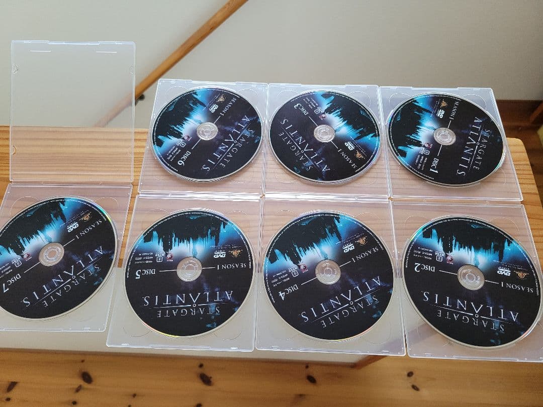 ゆ*ぺ様 スターゲイト アトランティス DVD シーズンコンパクトボックス全5巻