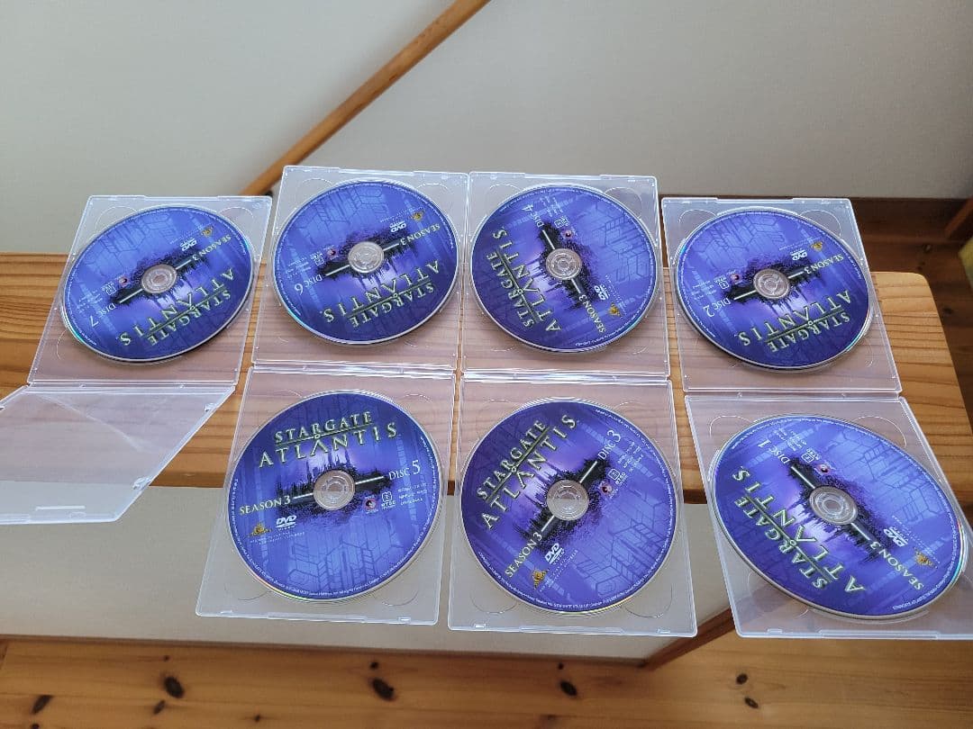 ゆ*ぺ様 スターゲイト アトランティス DVD シーズンコンパクトボックス全5巻