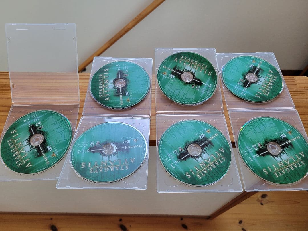ゆ*ぺ様 スターゲイト アトランティス DVD シーズンコンパクトボックス全5巻