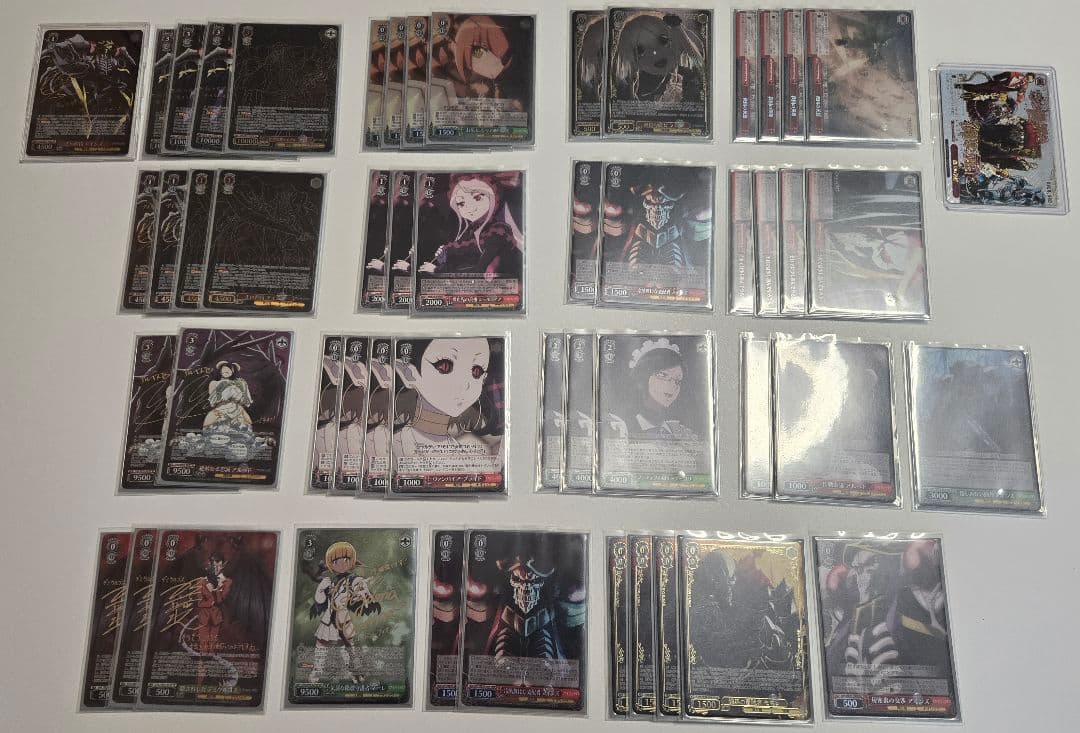 ヴァイスシュバルツ オーバーロード デッキ まとめ売り SP SEC 多数