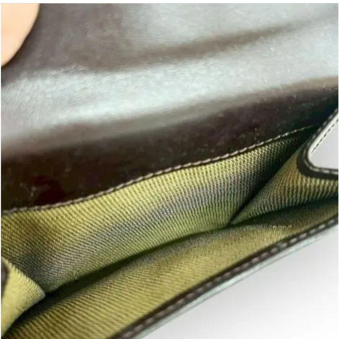 【希少/美品】FENDI フェンディ ズッカ柄 FFロゴ 二つ折り財布 元箱付き