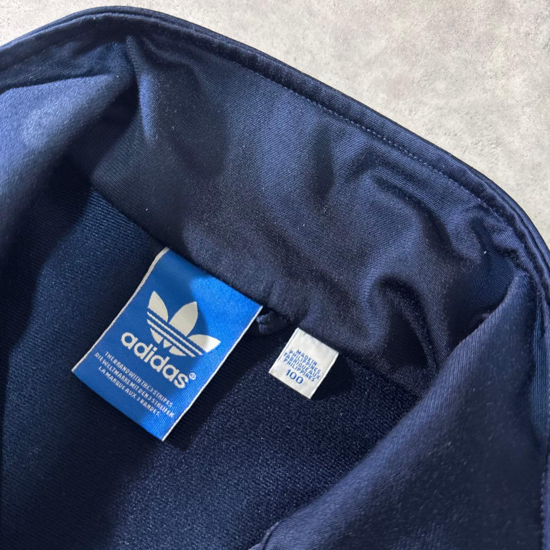 adidas 00s トラックジャケット ファイヤーバード 刺繍 ネイビー L