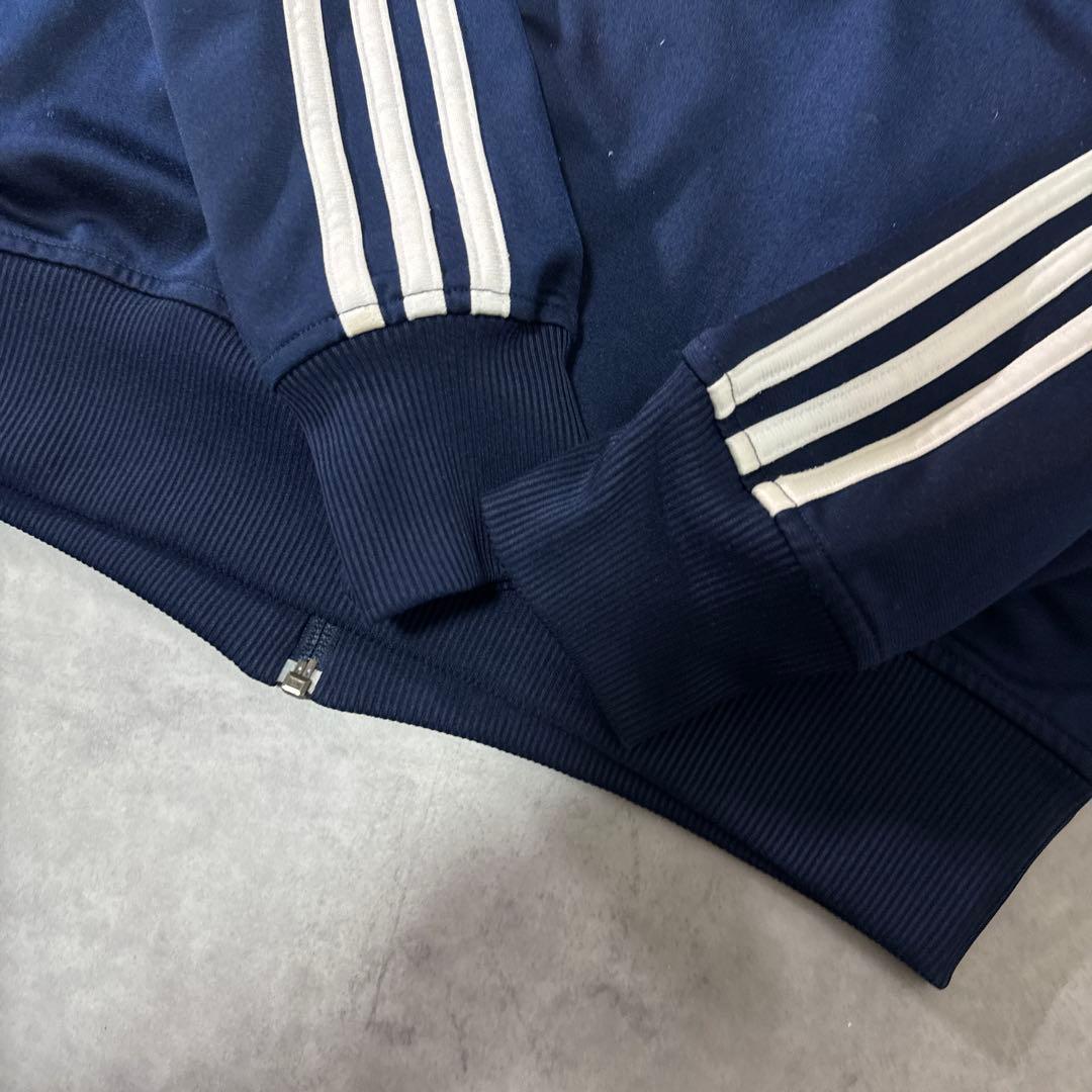 adidas 00s トラックジャケット ファイヤーバード 刺繍 ネイビー L