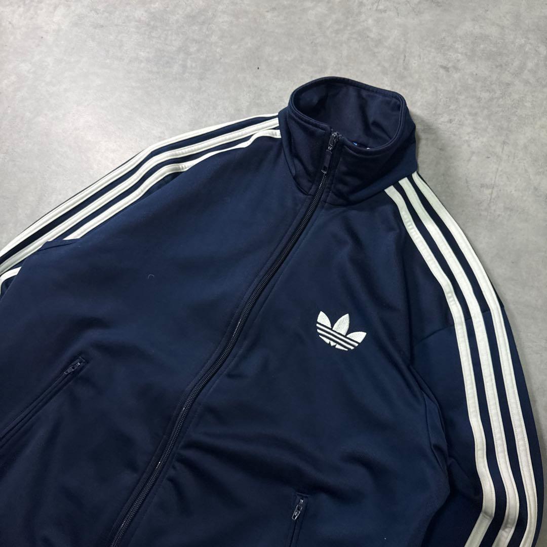 adidas 00s トラックジャケット ファイヤーバード 刺繍 ネイビー L