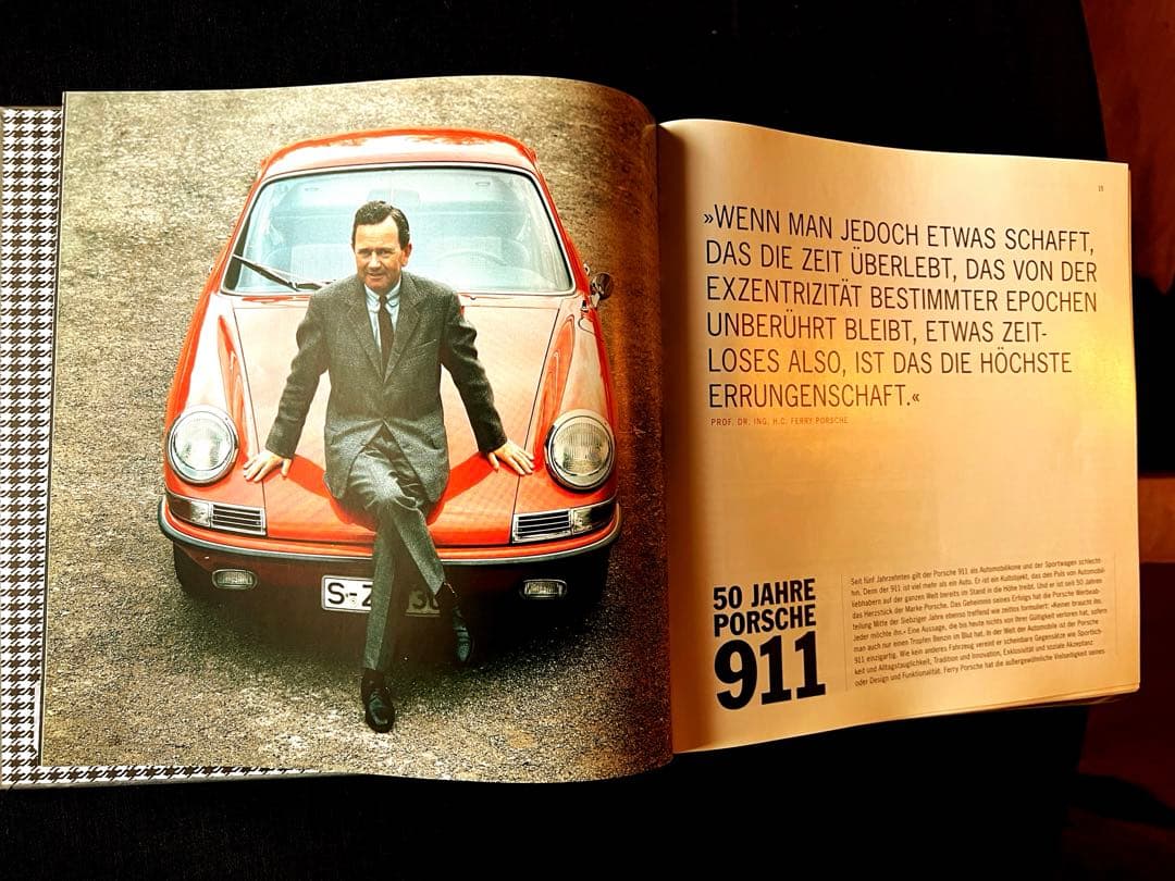 【絶版 】911 x 911 ポルシェ911誕生50周年公式写真集