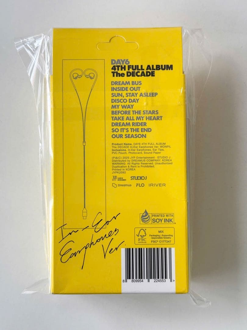 DAY6 The DECADE イヤホン WONPIL ウォンピル