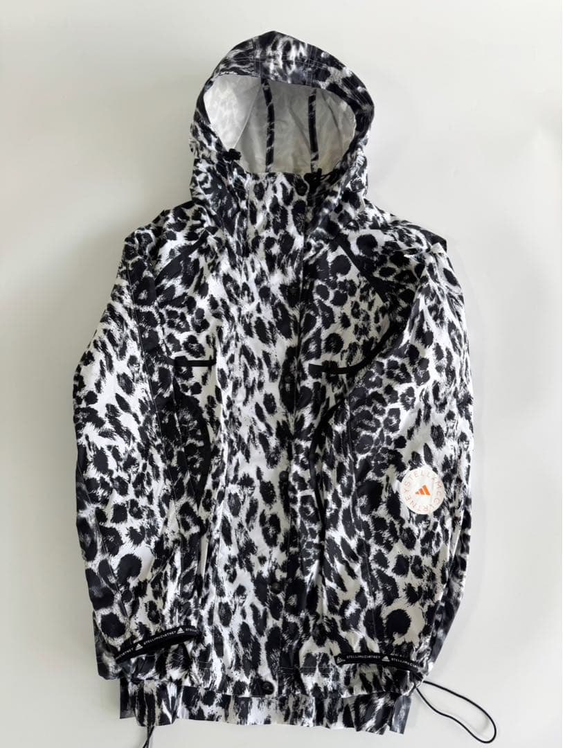 アディダス ステラマッカートニー トレーニングウェア ランジャケット レオパード