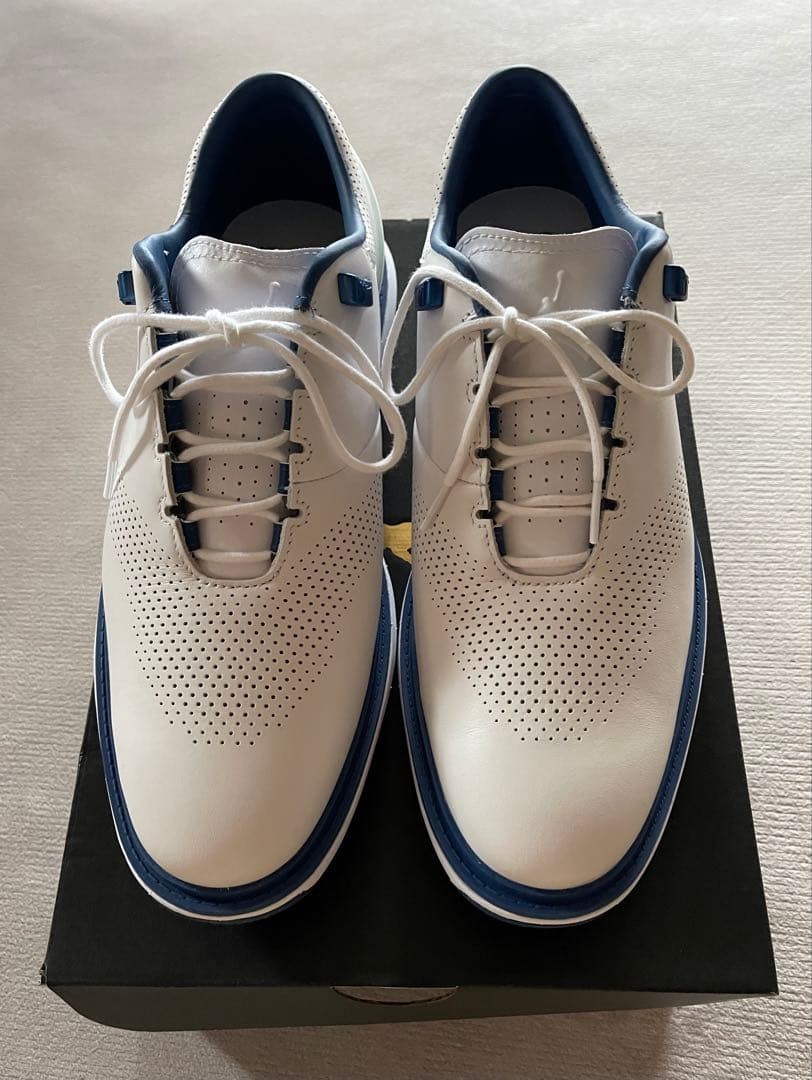 【NIKEナイキ】JORDAN ADG4 ゴルフシューズ 28cm ホワイト