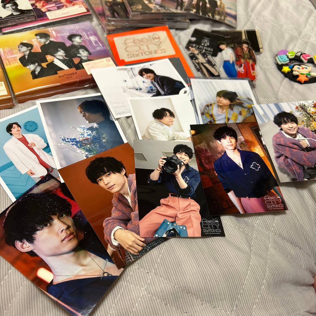 SixTONES 松村北斗 アクスタ DVD うちわ 写真