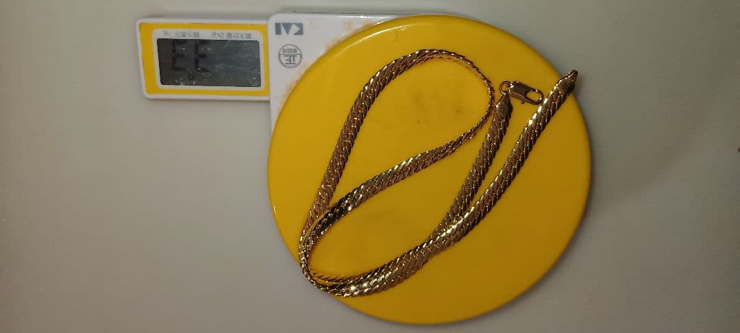 本日発送　イタリア製　750刻印ネックレス