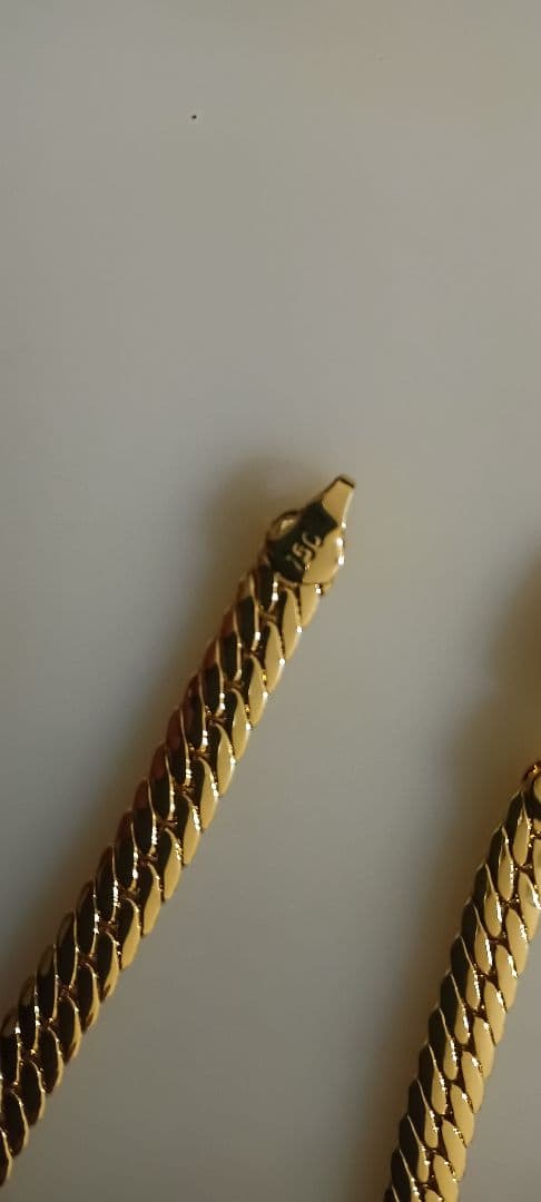 本日発送　イタリア製　750刻印ネックレス