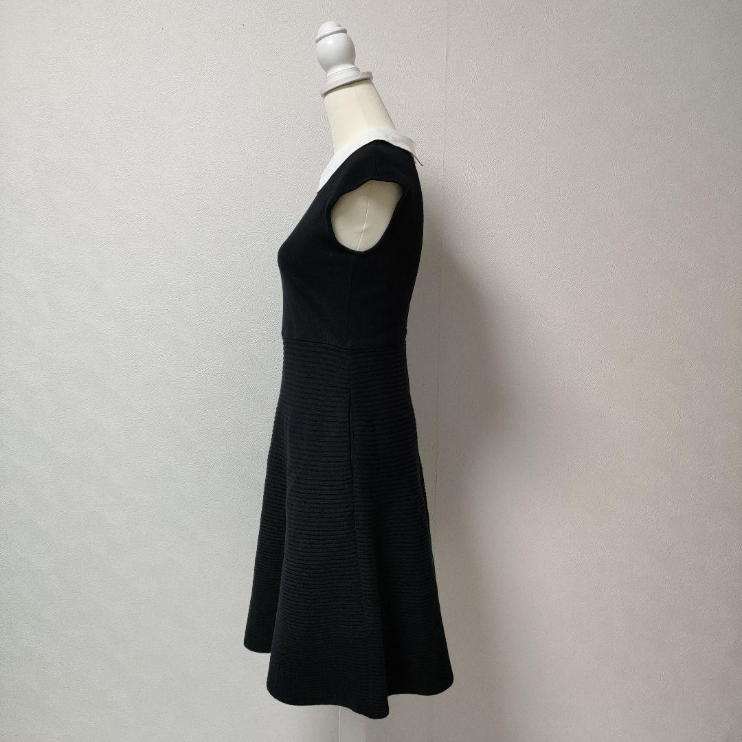 FOXEY　ニットワンピース　フレアシルエット　フォクシー　38