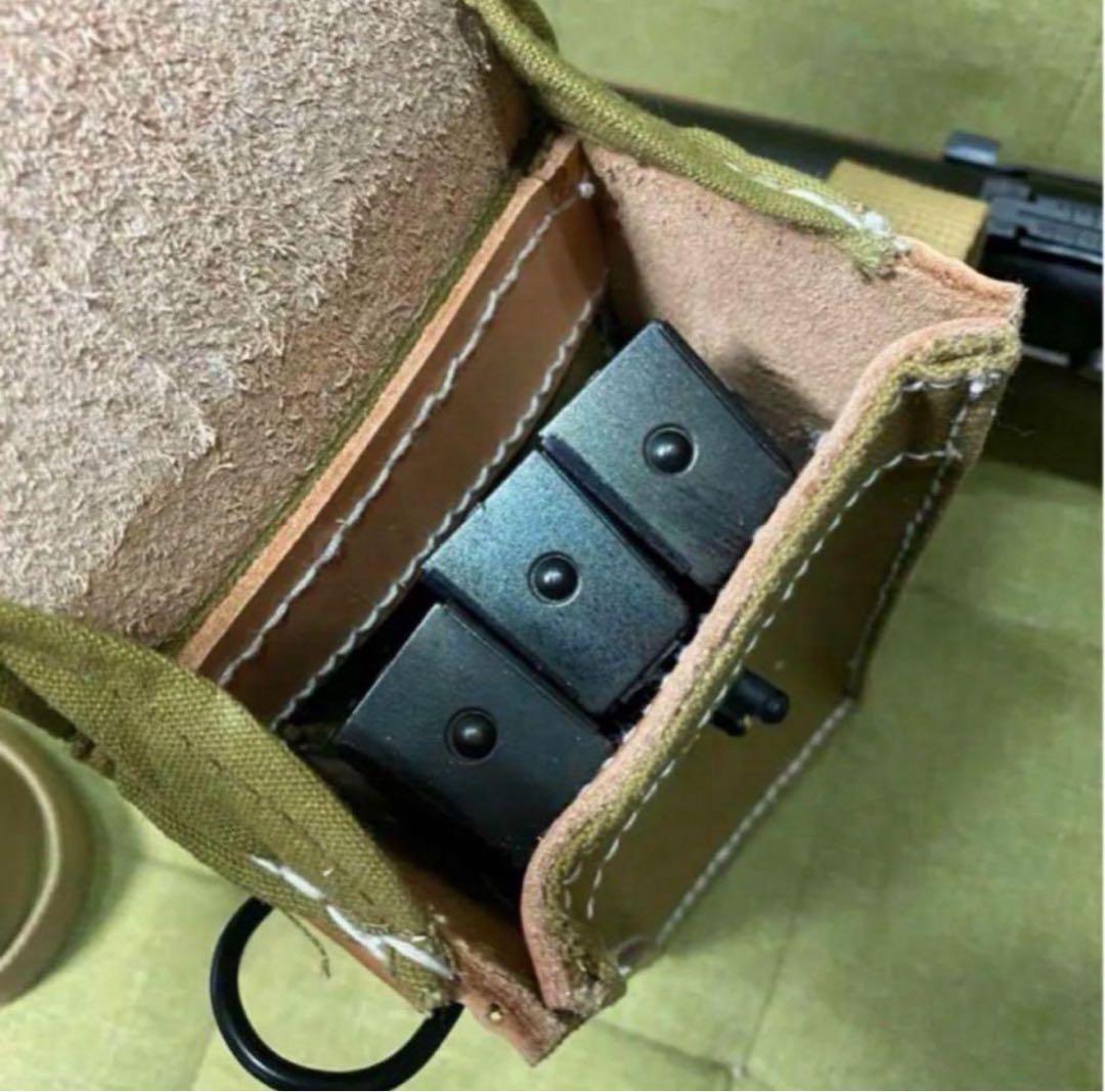 日本軍 百式機関短銃弾倉に如何？　九六式・九九式軽機関銃弾倉嚢弾倉入れ