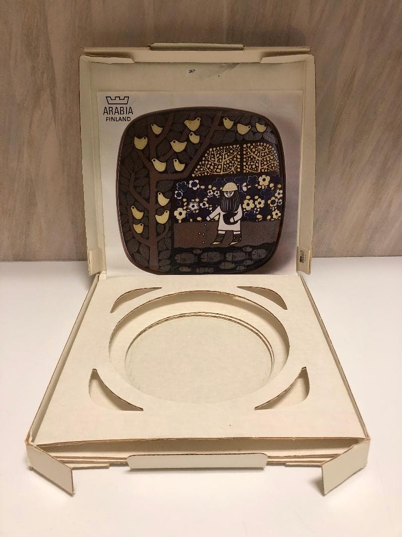 1976 ARABIA アラビア KALEVALA カレワラ イヤープレート