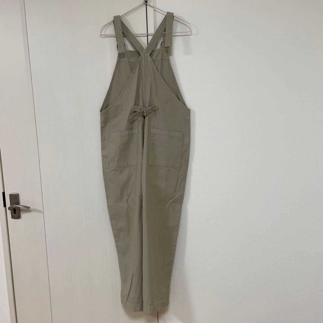 かぐれ コットン サロペット オーバーオール ベージュ