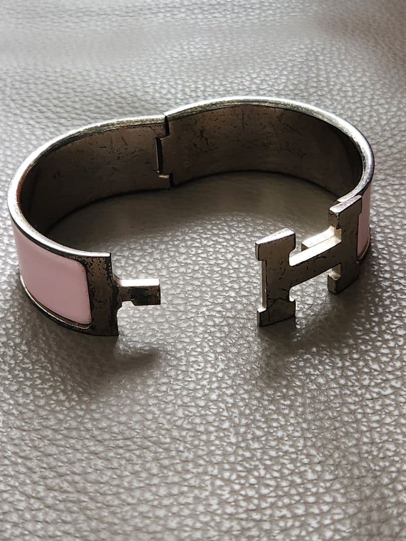 難あり★エルメス★HERMES★バングル★ピンク