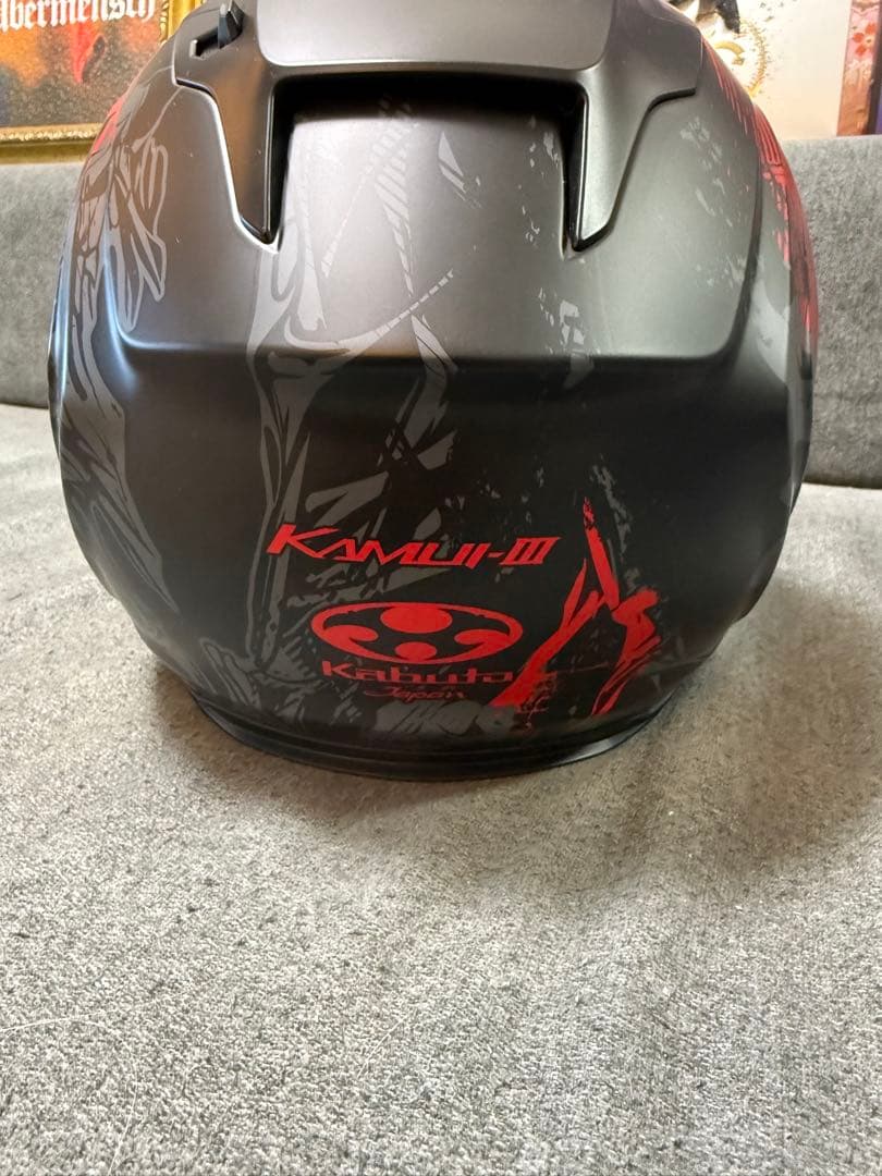 Kabuto カブト カムイ3フルフェイスヘルメット ブラック/レッド