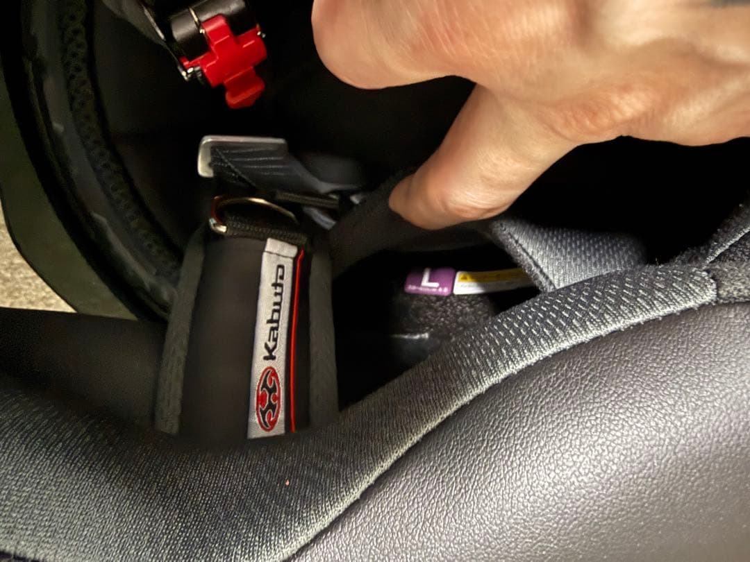 Kabuto カブト カムイ3フルフェイスヘルメット ブラック/レッド