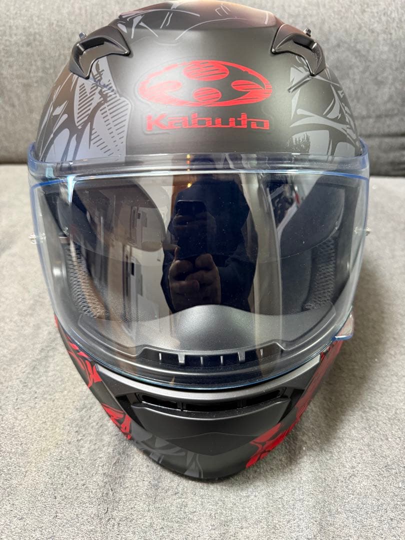 Kabuto カブト カムイ3フルフェイスヘルメット ブラック/レッド