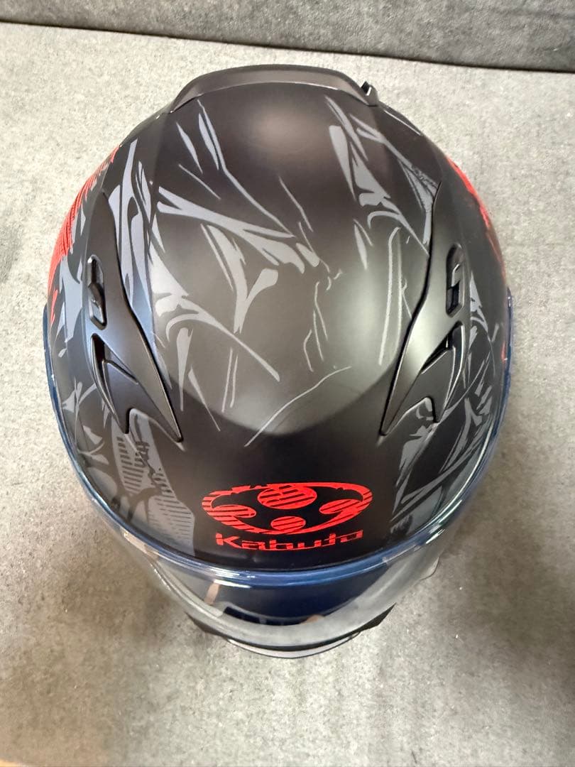 Kabuto カブト カムイ3フルフェイスヘルメット ブラック/レッド