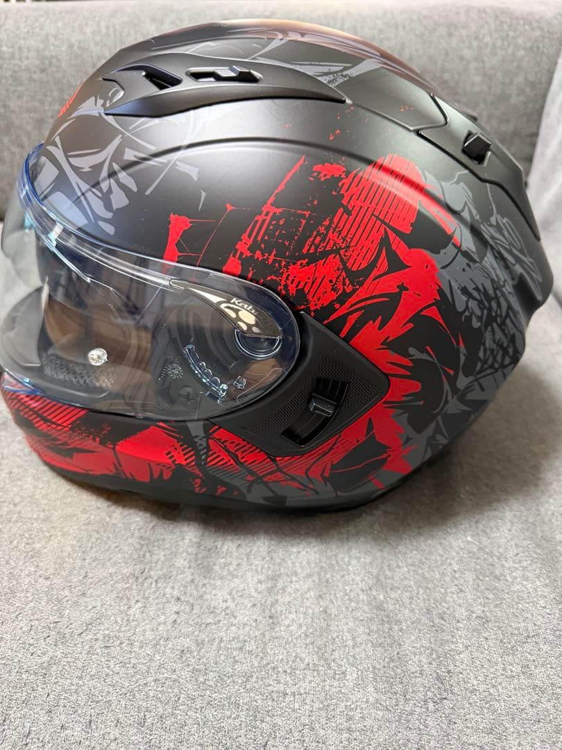 Kabuto カブト カムイ3フルフェイスヘルメット ブラック/レッド