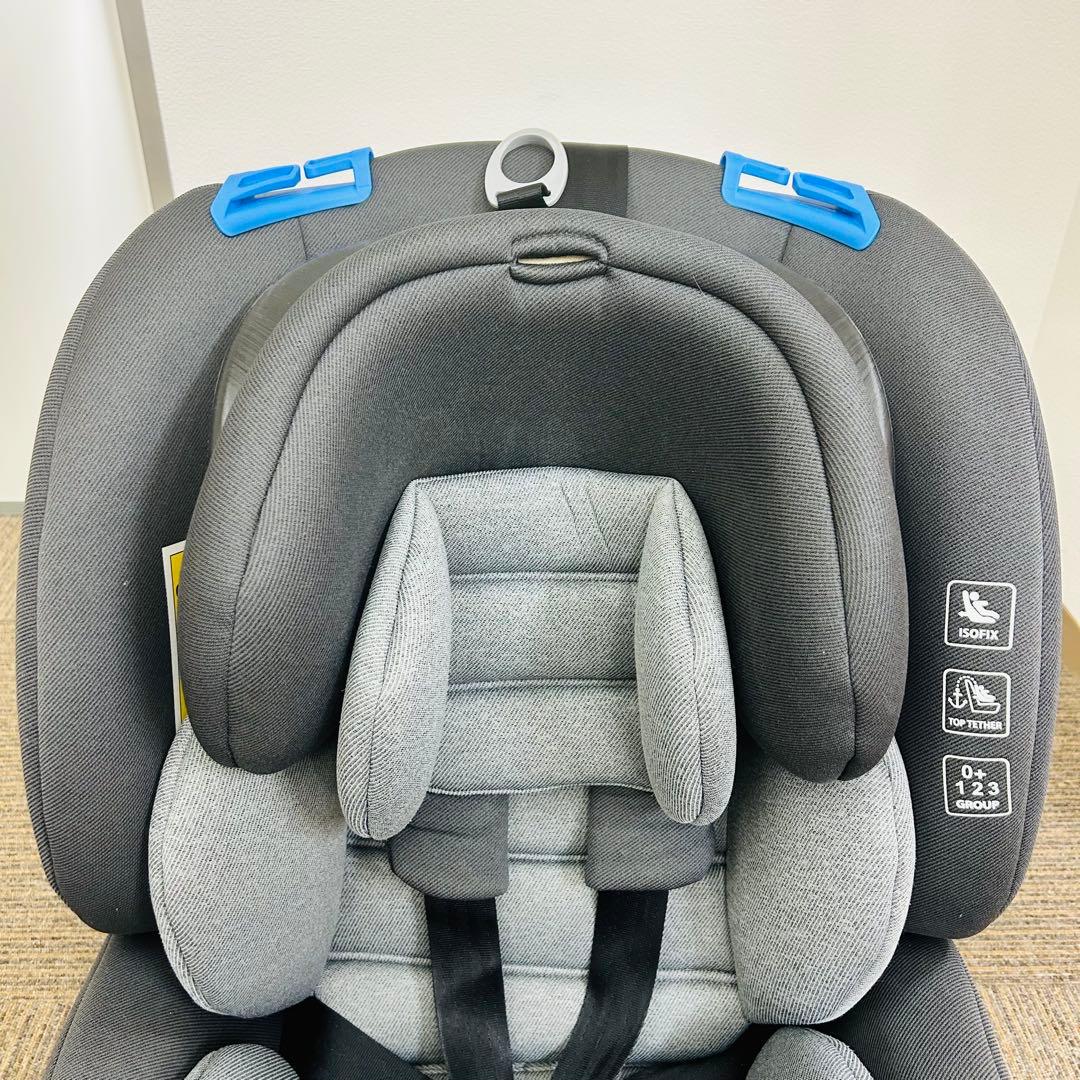 【良好】アイリスプラザ チャイルドシート PZ ISOFIX 回転式 説明書付