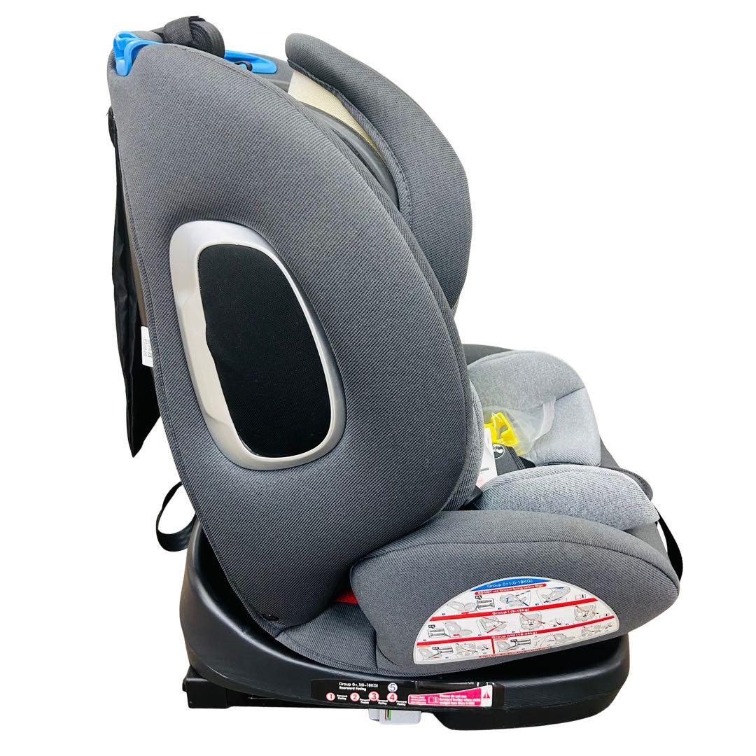 【良好】アイリスプラザ チャイルドシート PZ ISOFIX 回転式 説明書付