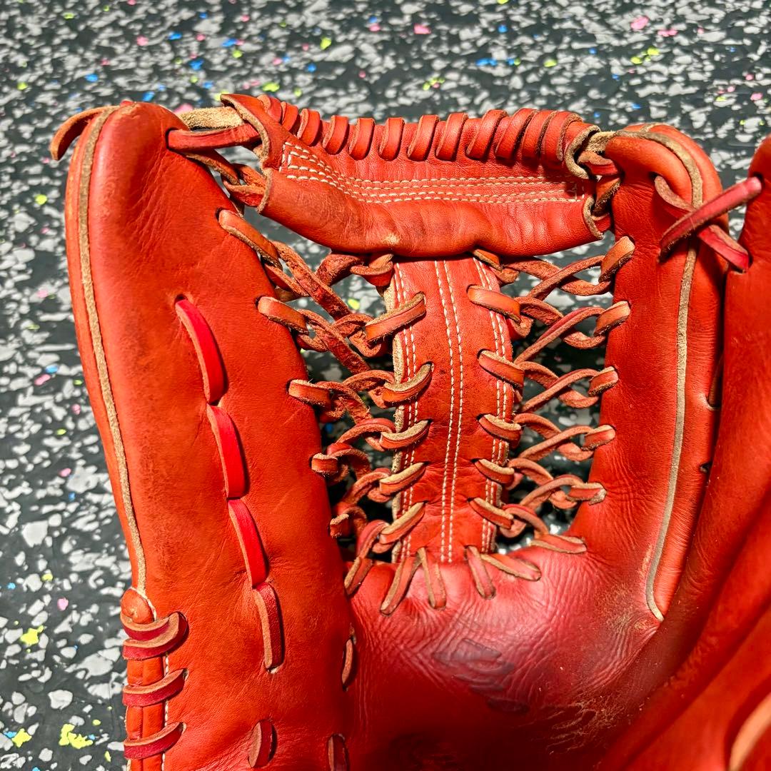 ローリングス プロプリモ 和牛レザー 硬式用 外野手用 グローブ レッドオレンジ