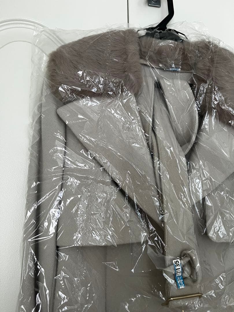 ノエラ Noela ファー付マルチロングコート　M