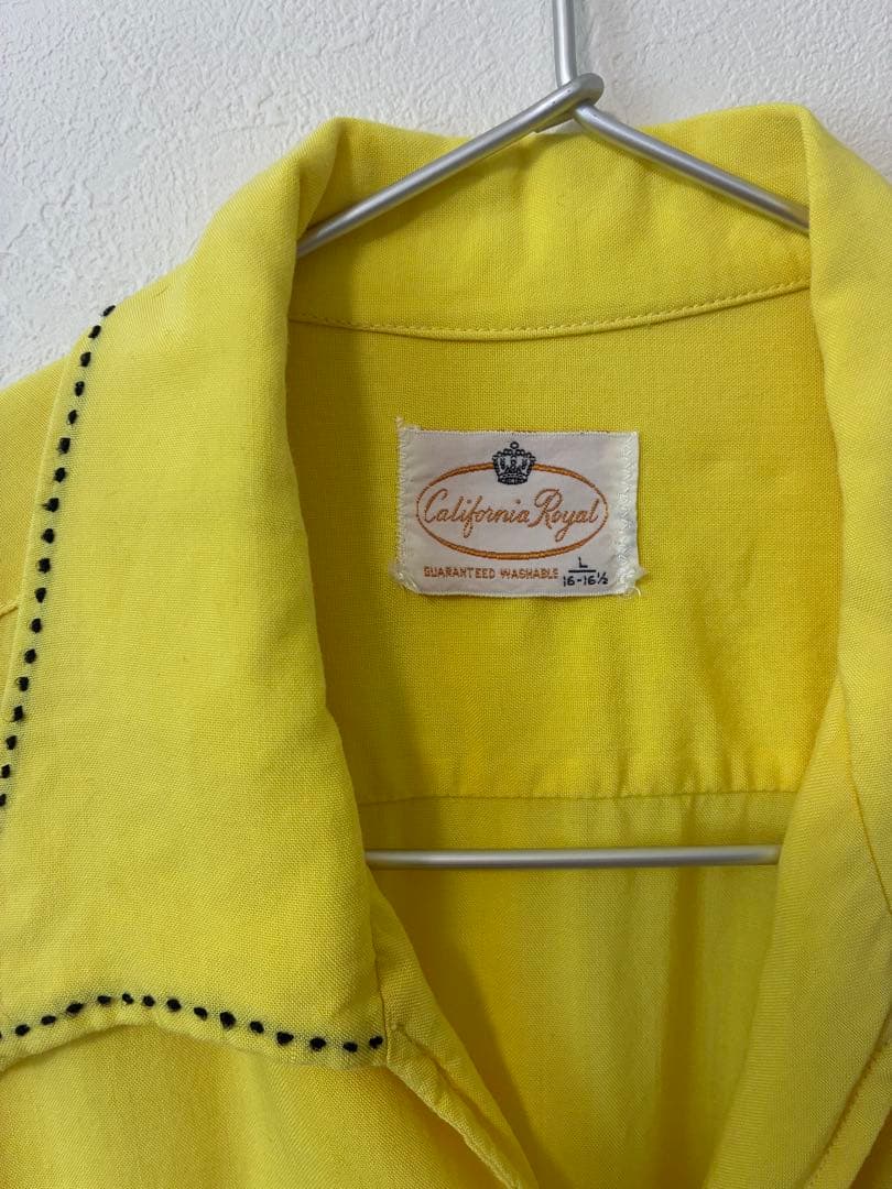 50's 60's 70s vintageレーヨンシャツロカビリー