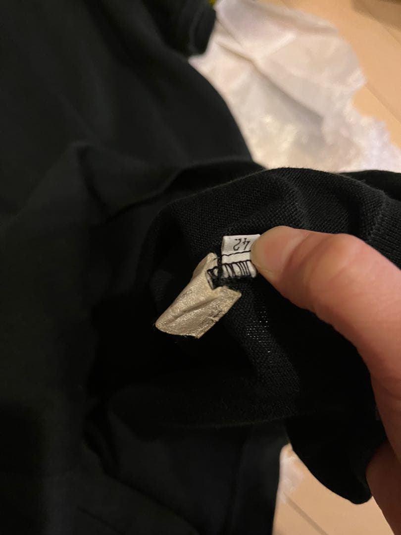 正規品　CHANEL ブラック Tシャツ CCロゴ刺繍