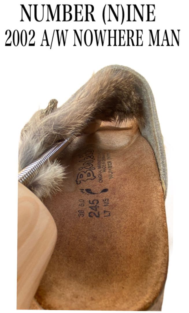 02 宮下期　ナンバーナイン　ビルケンシュトック　サンダル　本人期　ジョージ期