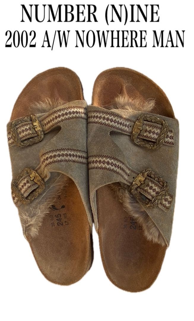 02 宮下期　ナンバーナイン　ビルケンシュトック　サンダル　本人期　ジョージ期