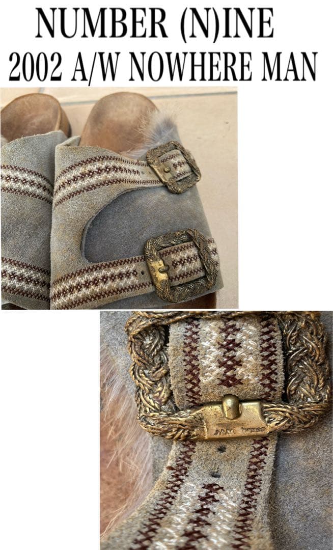 02 宮下期　ナンバーナイン　ビルケンシュトック　サンダル　本人期　ジョージ期