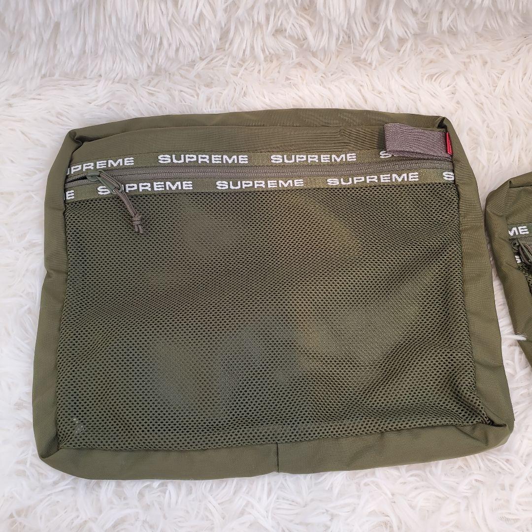 ⭐未使用級⭐Supreme　オーガナイザー　ポーチ3点セット　カーキ