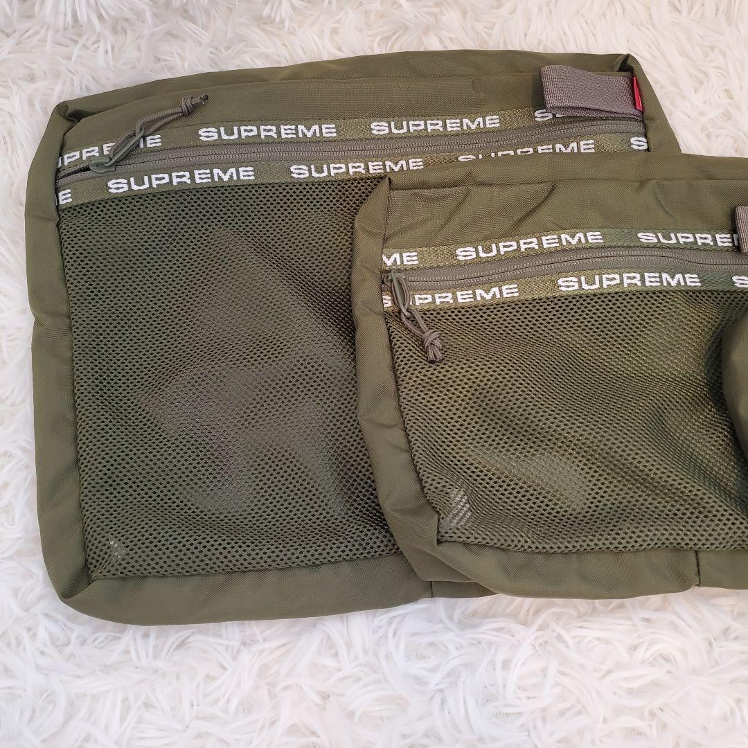 ⭐未使用級⭐Supreme　オーガナイザー　ポーチ3点セット　カーキ