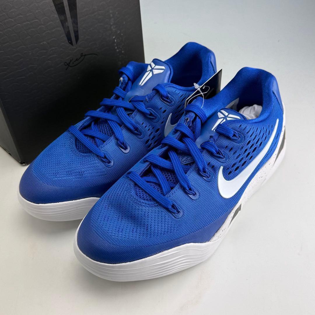 23.5cm ナイキ GS コービー9 \"ゲームロイヤル/ホワイト\" (キッズ)