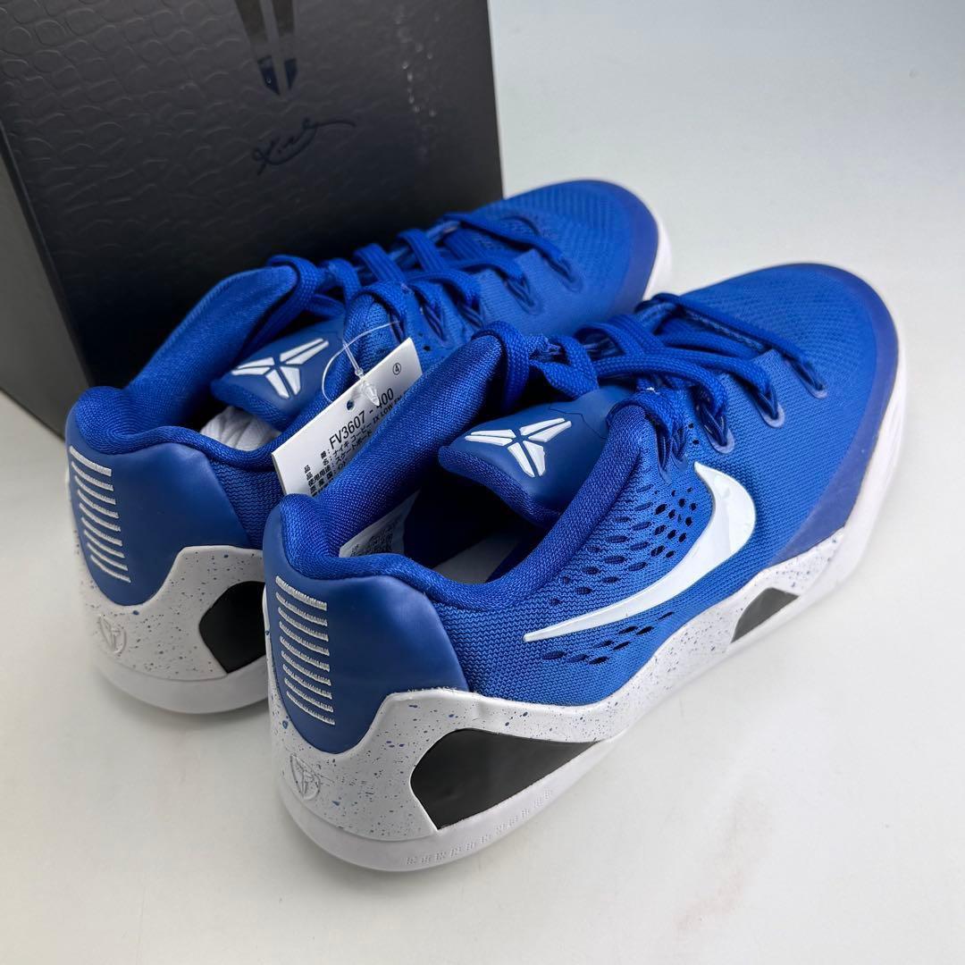 23.5cm ナイキ GS コービー9 \"ゲームロイヤル/ホワイト\" (キッズ)