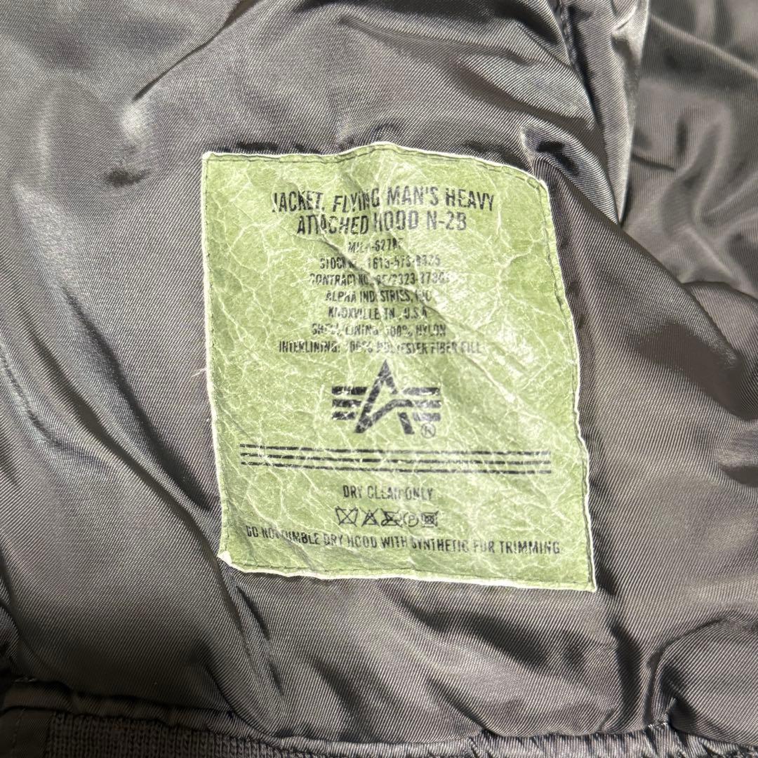 ALPHA N2B フライトジャケット M