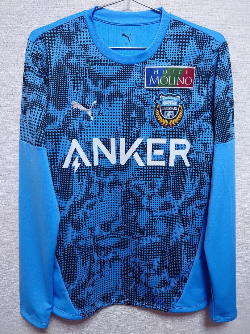 PUMA　2025 川崎フロンターレ　支給品モデル　フルスポンサー　トレーニング