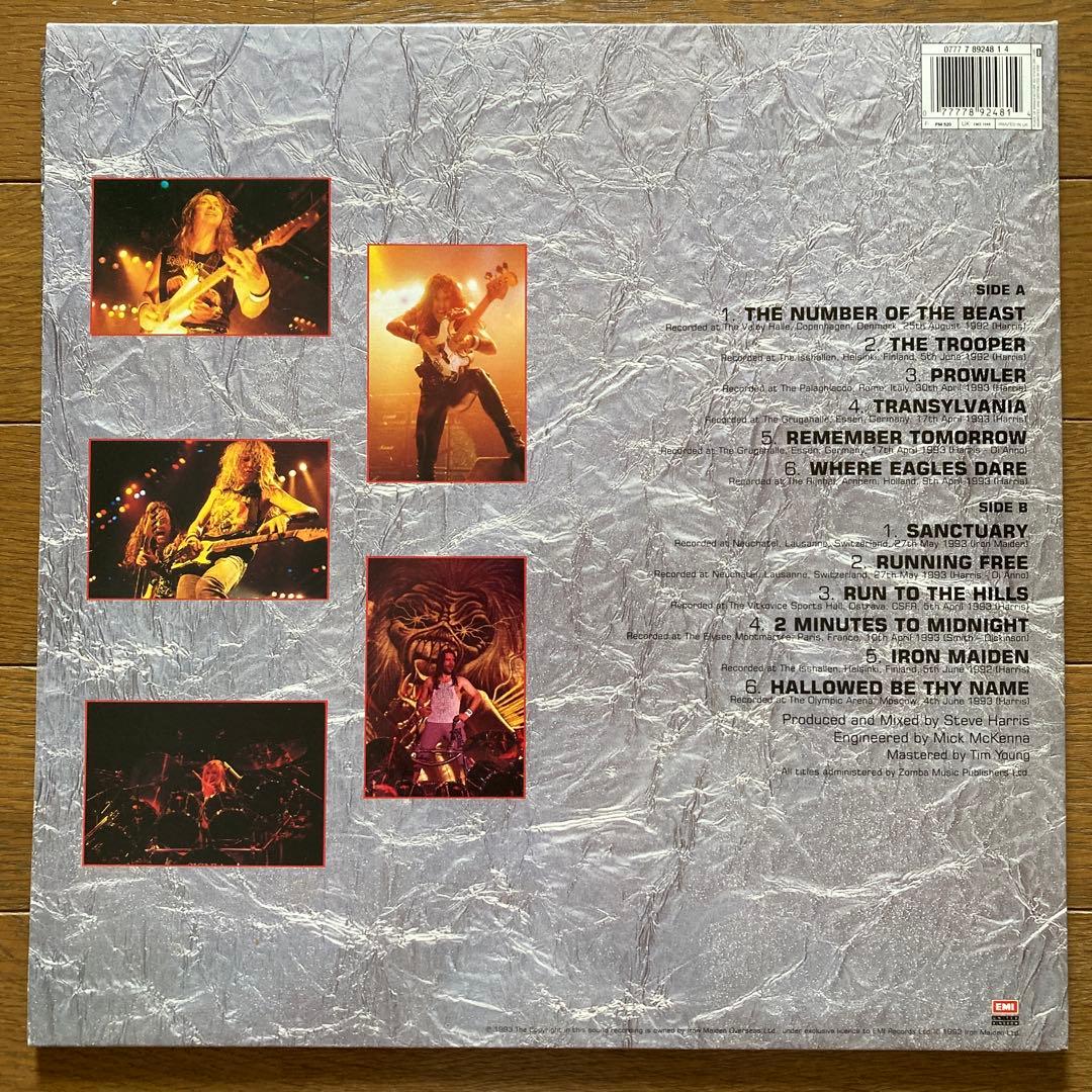 超レア 美品 アイアンメイデン A REAL DEAD ONE UKオリジナル盤