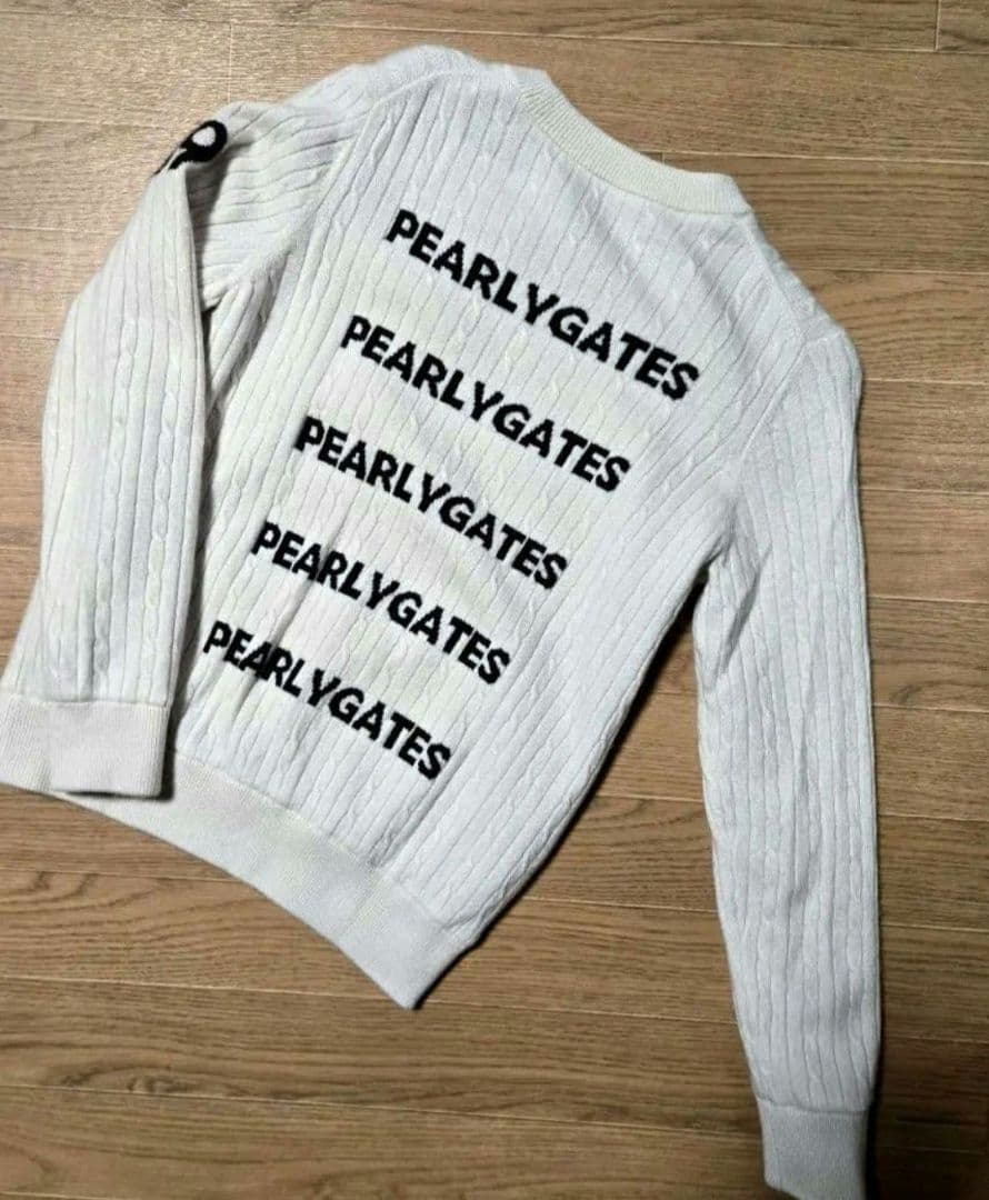 専用ページ❣️美品❣️PEARLY GATESパーリーゲイツカシミヤ100❗️