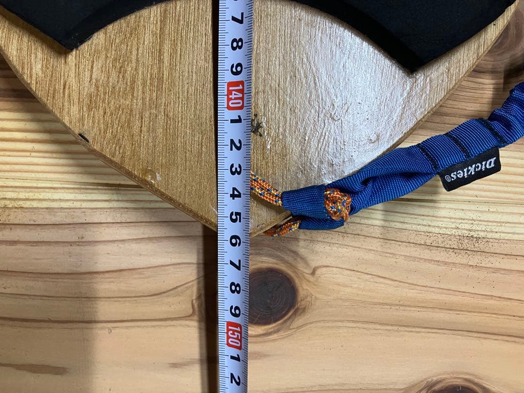 雪板　木製スノーボード 滑り止めパッド付き