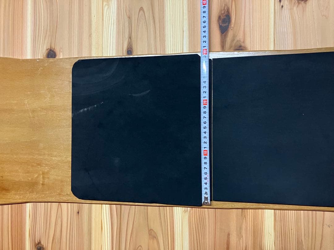 雪板　木製スノーボード 滑り止めパッド付き