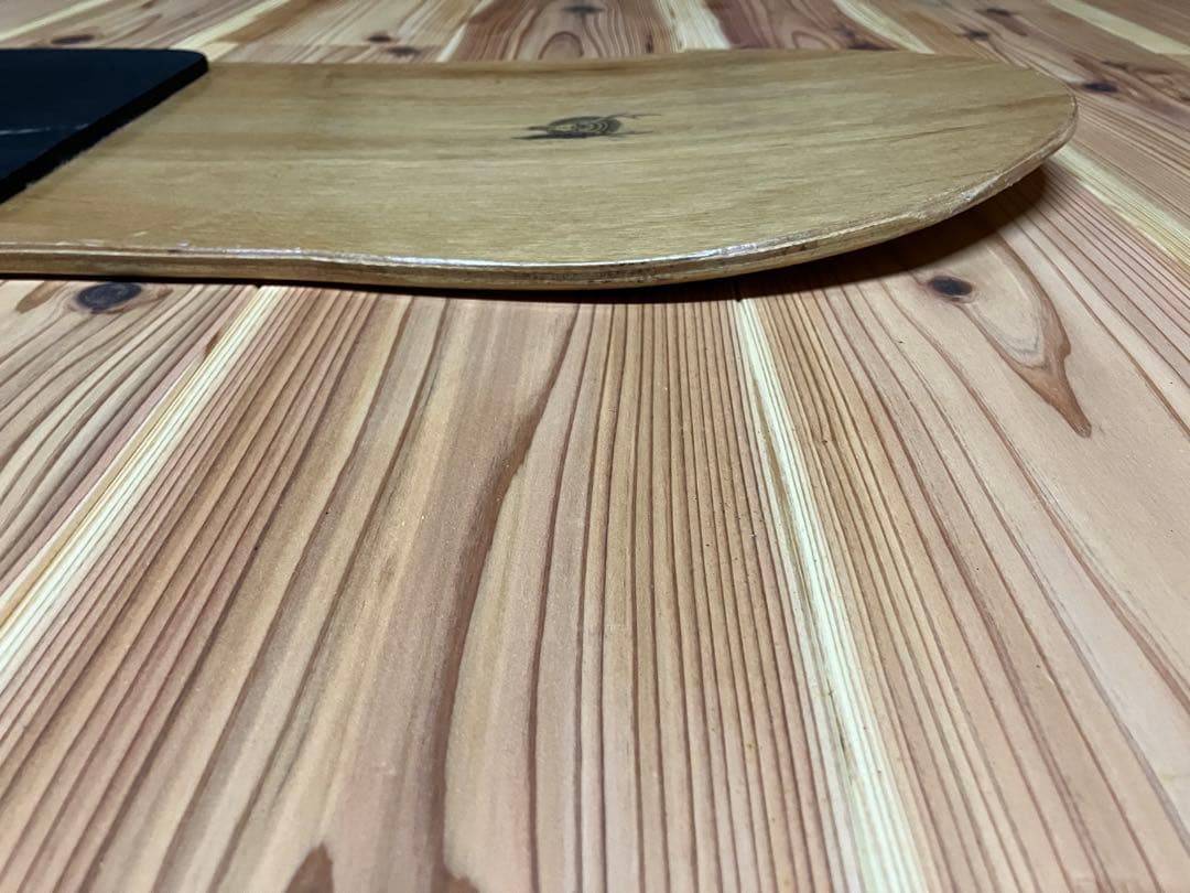 雪板　木製スノーボード 滑り止めパッド付き