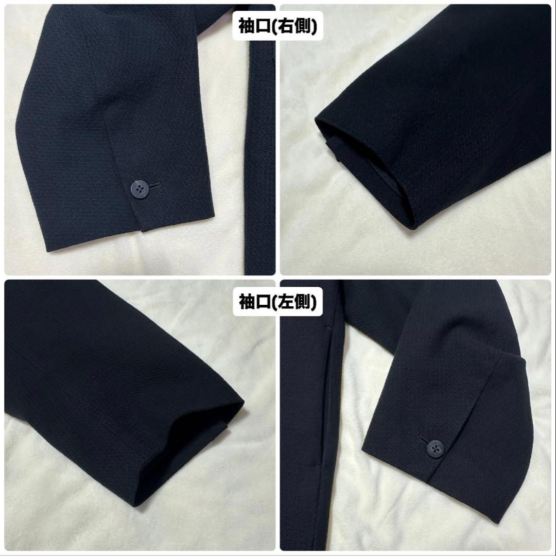 美品　ETHOSENS　エトセンス　コート　ブラック　サイズ2(M)　春服