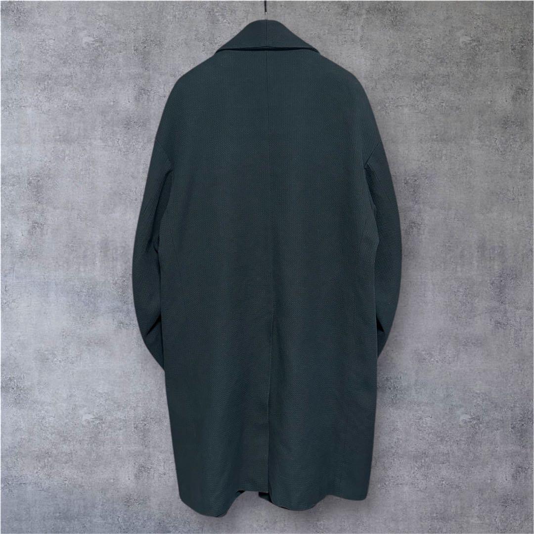 美品　ETHOSENS　エトセンス　コート　ブラック　サイズ2(M)　春服