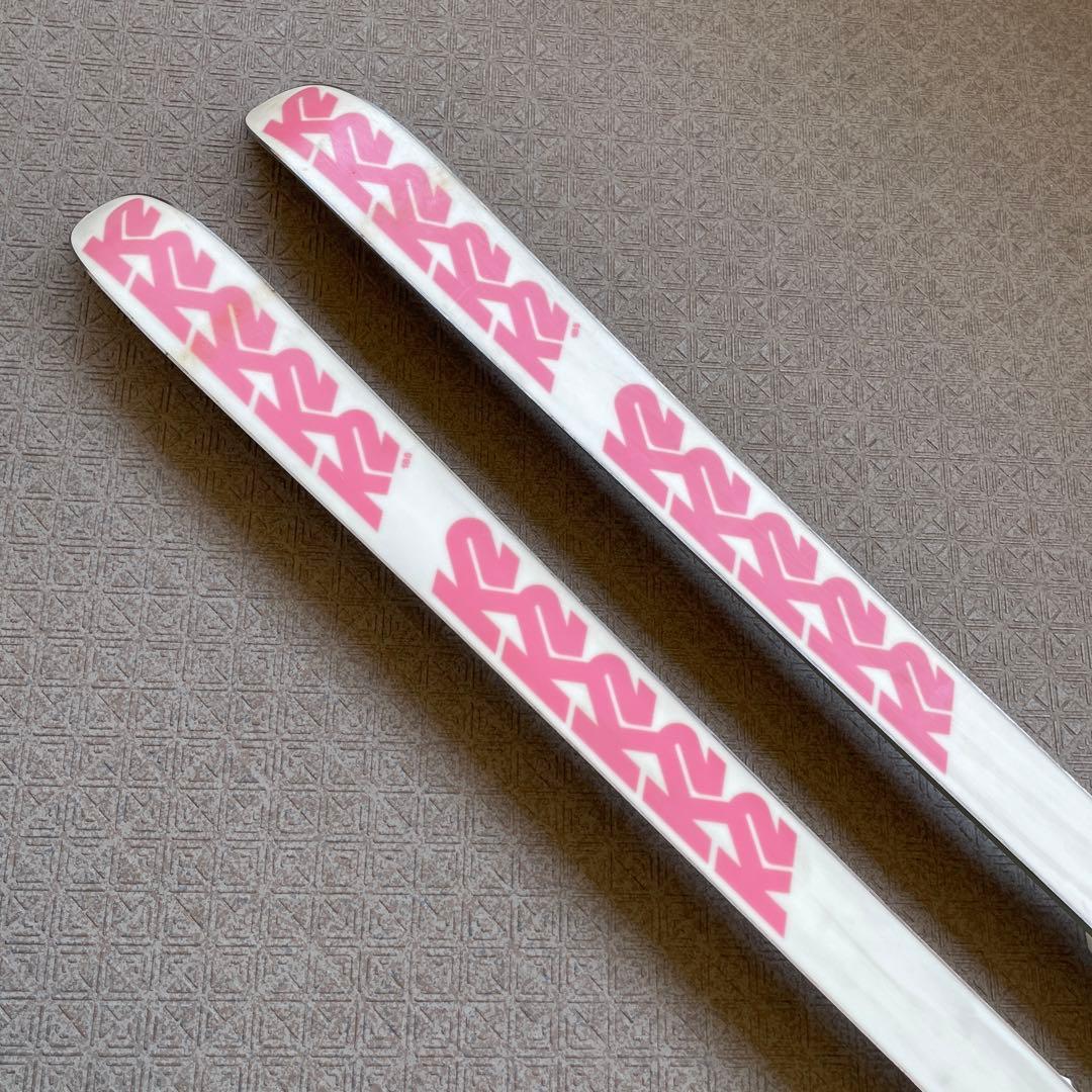 スキーセッ一式　K2板　チロリアビィンディング　ストック　収納袋